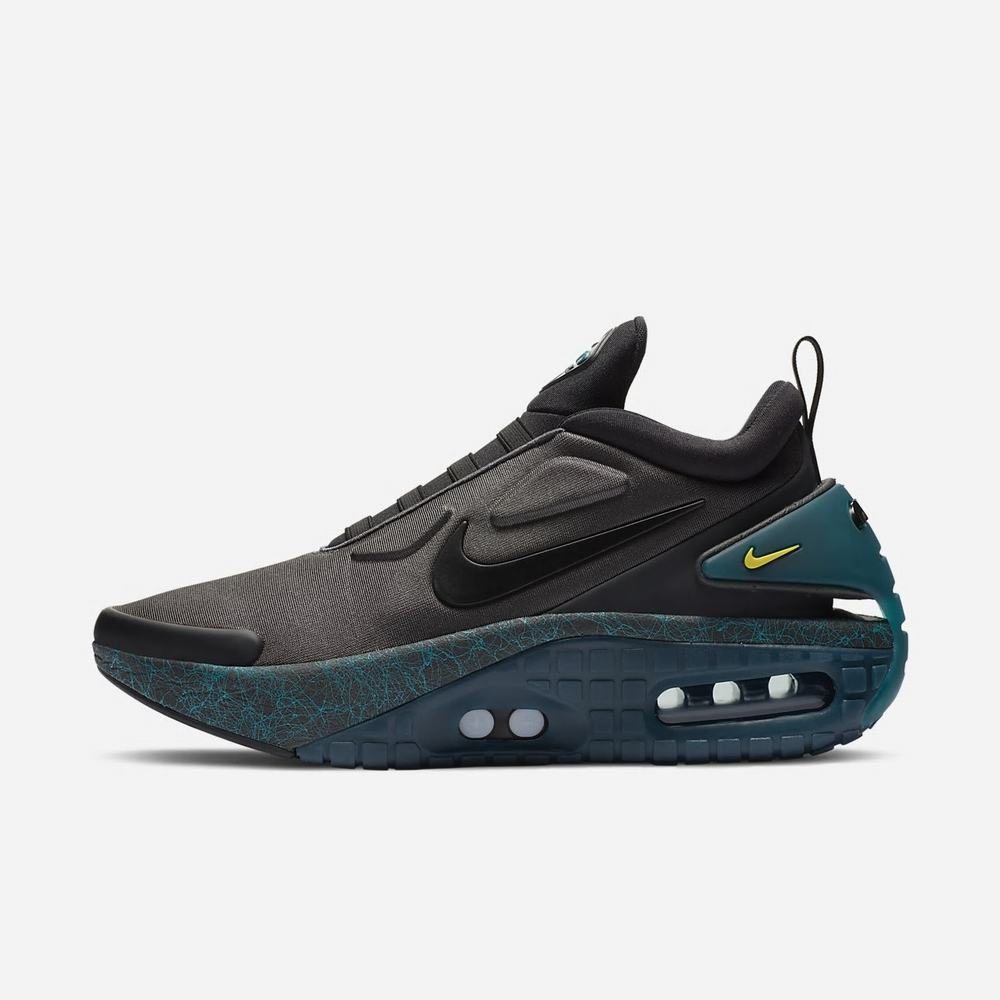 Basket Nike Adapt Auto Max Noir 1346-897 Anthracite/Radiant Emerald/Speed Yellow/Black Homme | HDC-18778840